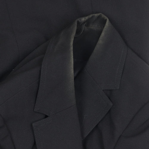 Dorothy Perkins Women’s Black Blazer, Size 16, Regular Fit