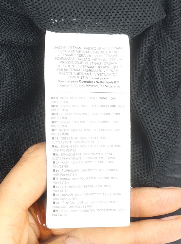 Nike Men's Black Windbreaker Jacket M