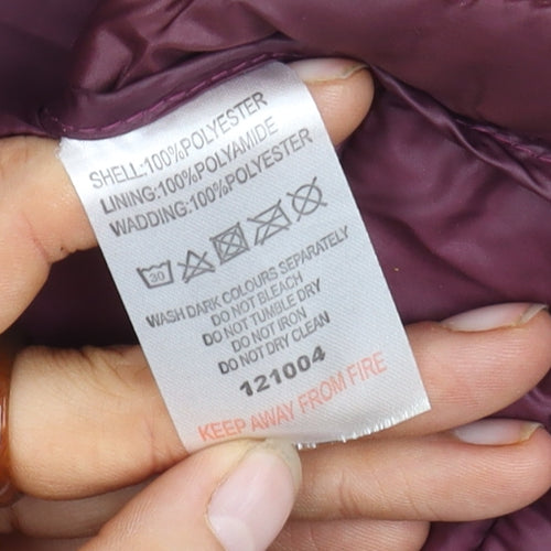 Classic Women's Multicoloured Quilted Jacket Size 12