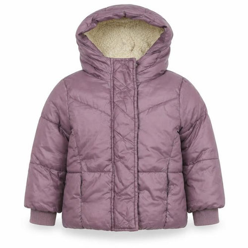 Gap Girls Purple Puffer Jacket 4 Years Winter Hooded