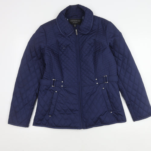 Centigrade Women's Blue Quilted Jacket S