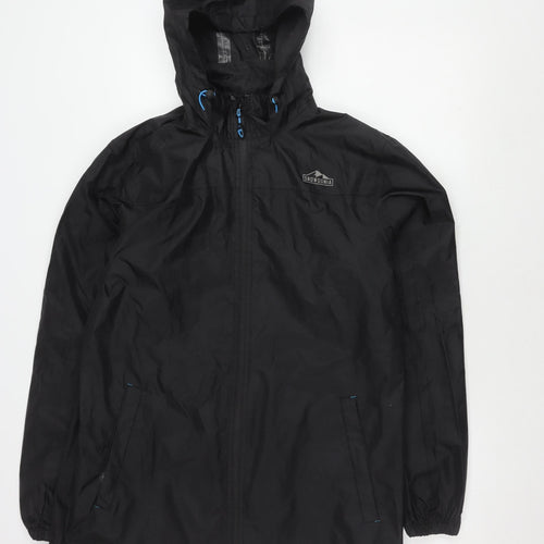 Snowdonia Men's Black Windbreaker Jacket M