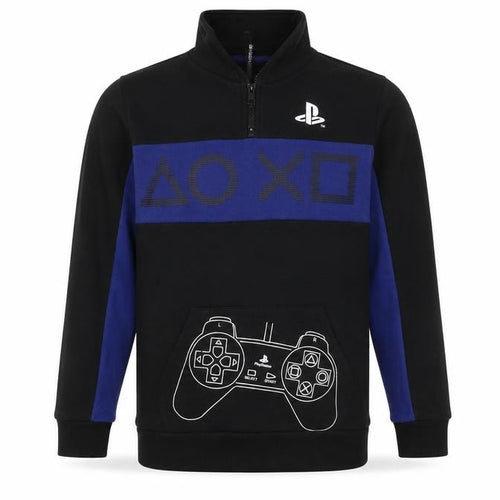 Sony PlayStation Boys Black Hoodie Size 12-13 Years