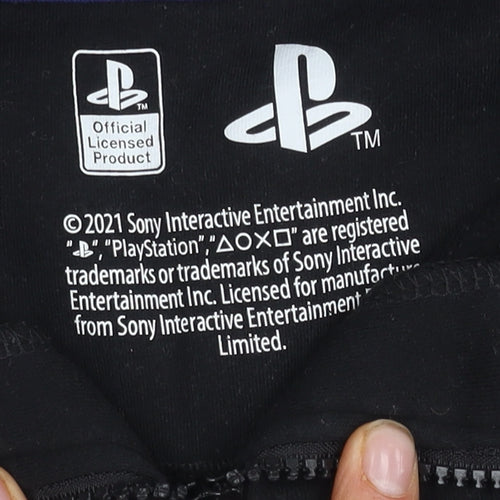 Sony PlayStation Boys Black Hoodie Size 12-13 Years
