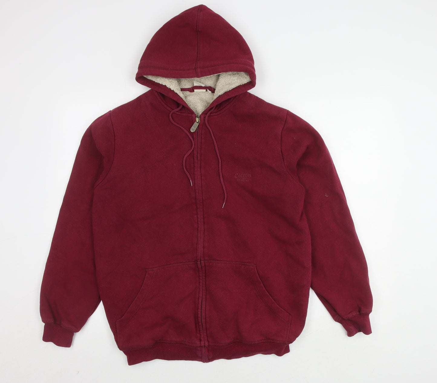 Cotton Traders Women's Red Hooded Jacket M
