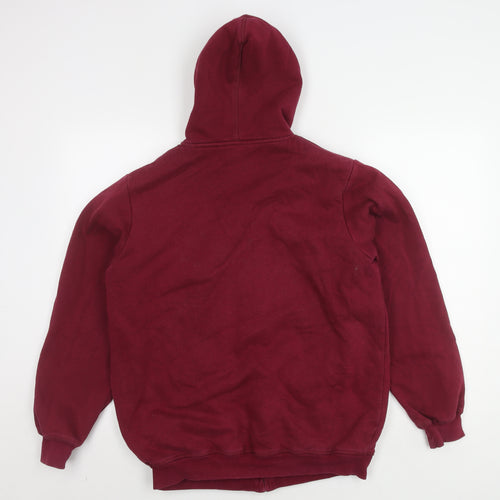 Cotton Traders Women's Red Hooded Jacket M