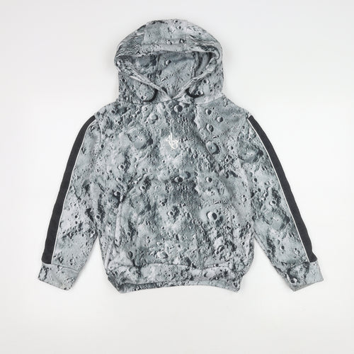 Sonneti Boys Grey Graphic Print Hoodie 8-10 Years