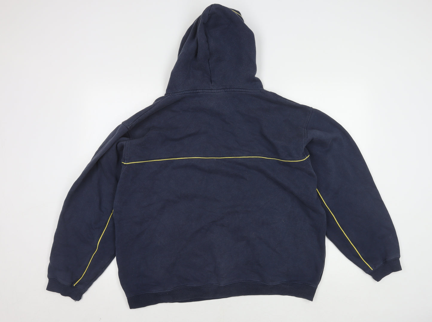 Leeds United F.C. Men's Blue L Hoodie Pullover