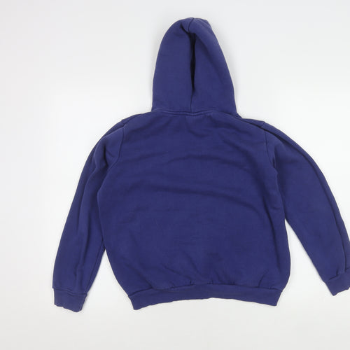 Hype Boys Blue Pullover Hoodie 13 Years Logo Fleece