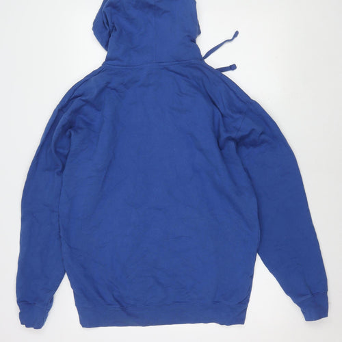 Fantasy Explosion Blue Men's L Pullover Hoodie