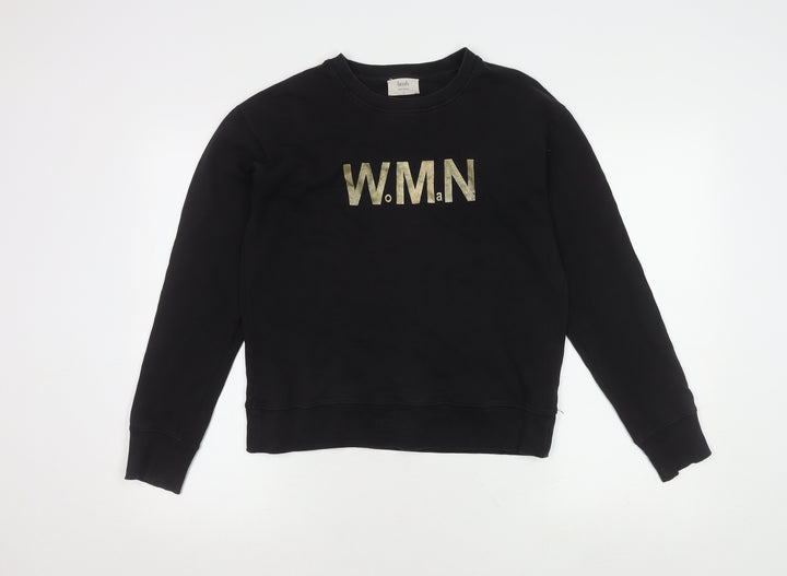 Hush Women's Black Pullover Sweatshirt XXS