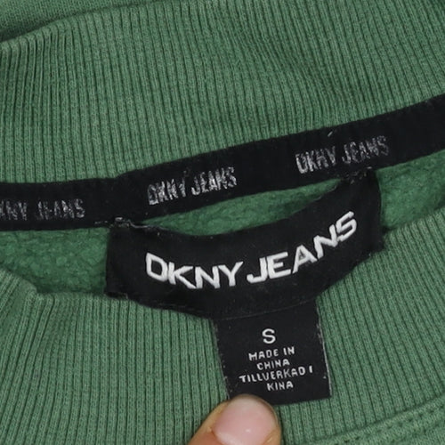 DKNY Jeans Women's Green Pullover Sweatshirt - S