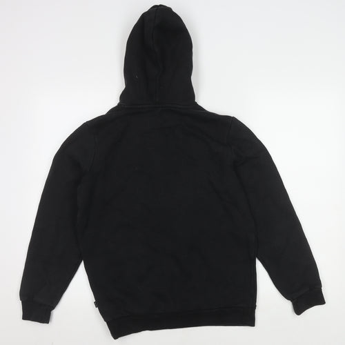 Puma Men's Black XS Pullover Hoodie with Logo