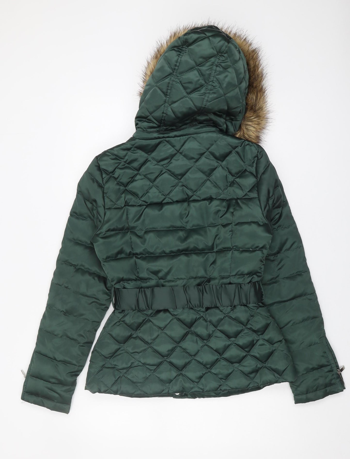 Laundry Shelli Segal Women's Green XS Puffer Jacket