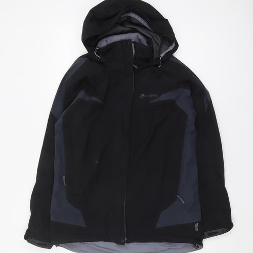 Sprayway Women's Black Parka Jacket Size 10