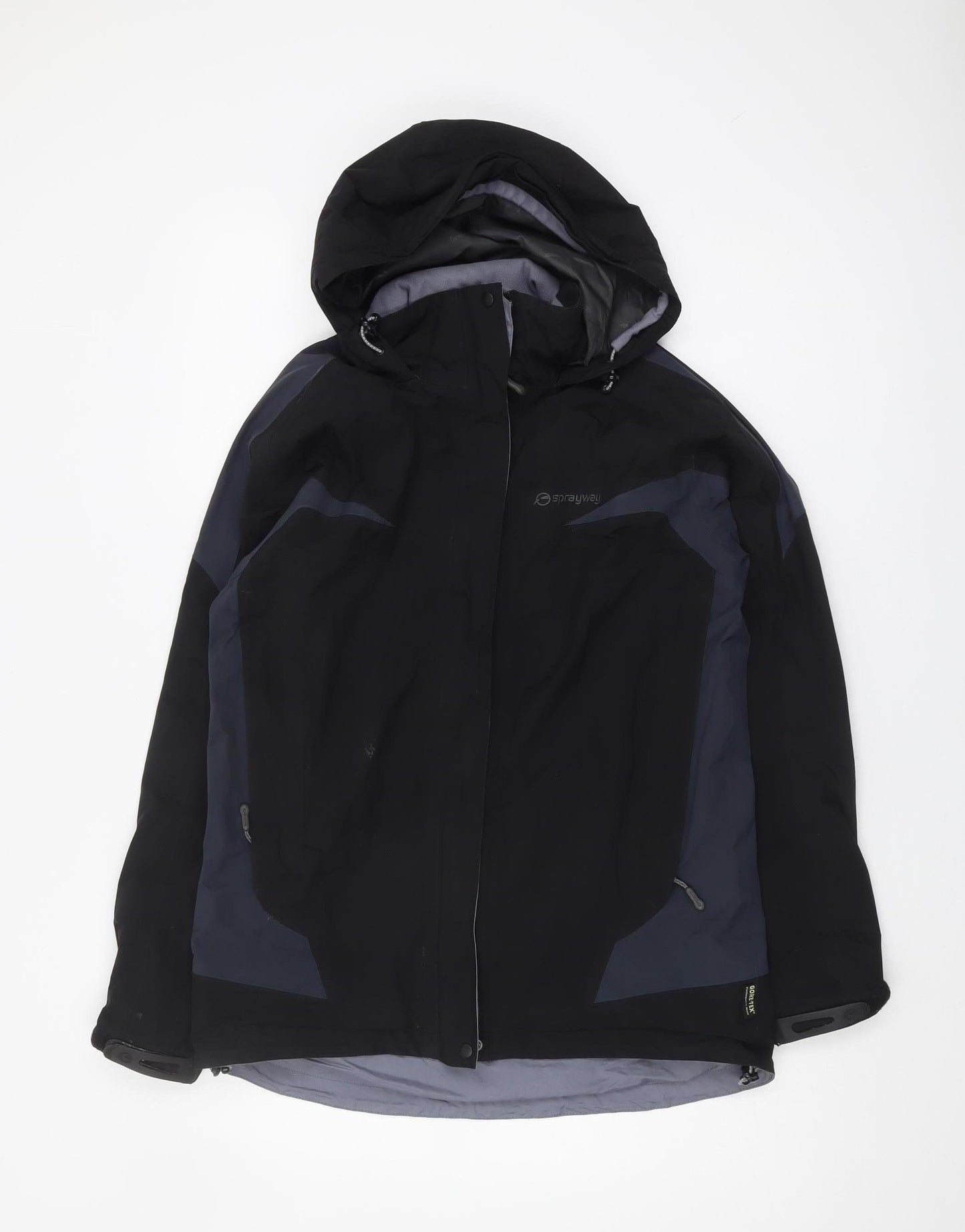 Sprayway Women's Black Parka Jacket Size 10