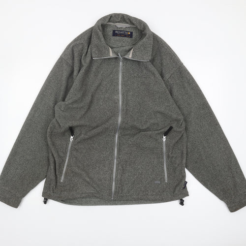 Regatta Men's Grey Basic Jacket M with Full Zip