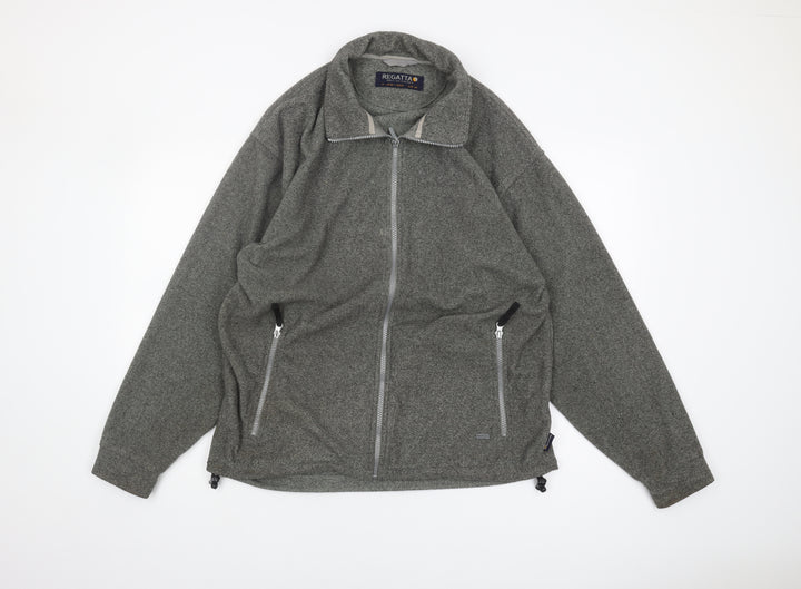 Regatta Men's Grey Basic Jacket M with Full Zip