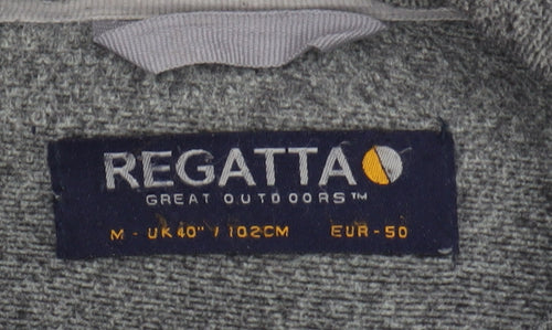 Regatta Men's Grey Basic Jacket M with Full Zip