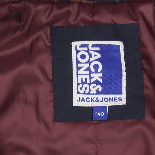 Jack & Jones Boys Multicoloured Puffer Jacket Size 12