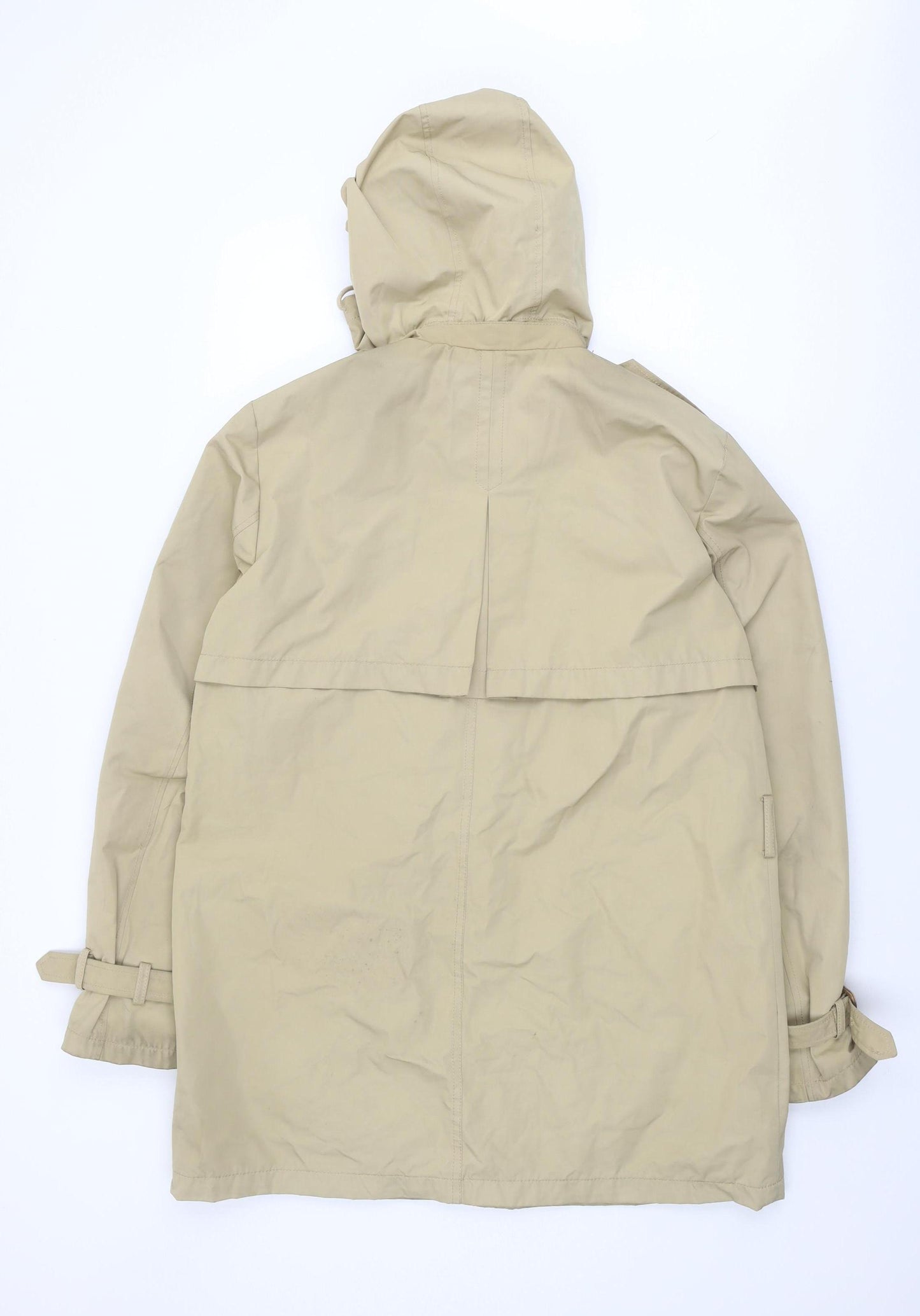 GAP Men's Beige Hooded Parka Jacket Size L