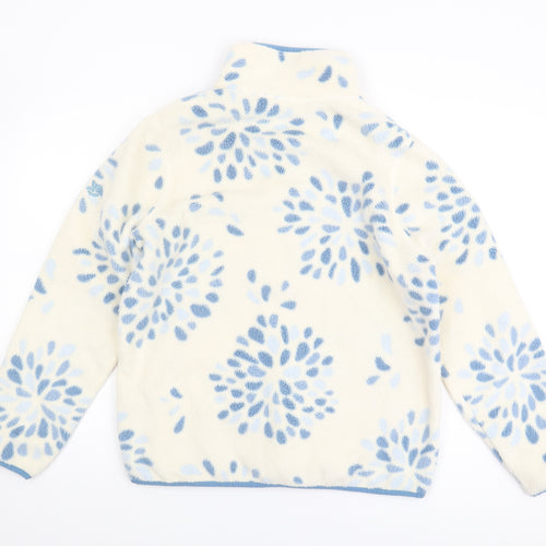 Craghoppers Women's Ivory Blue Pullover Sweatshirt M
