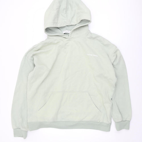 Another Version Men's Green XL Pullover Hoodie