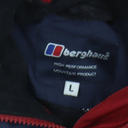 Berghaus Mens Red Anorak Jacket L Waterproof Outdoor