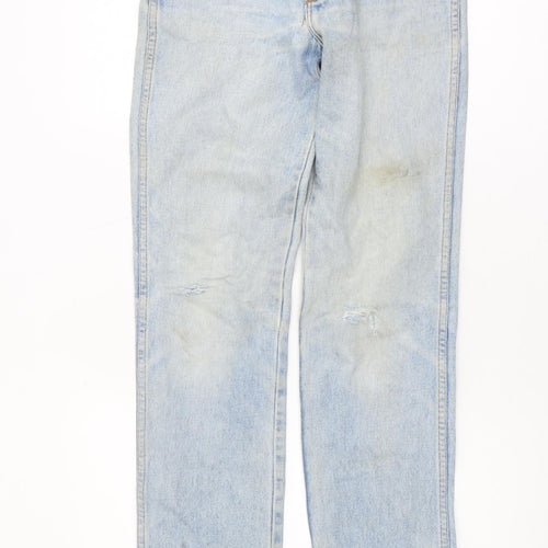Wrangler Women's Blue Straight Jeans Size 25