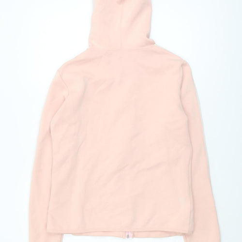 Anta Women's Pink XL Full Zip Hoodie - Casual Style