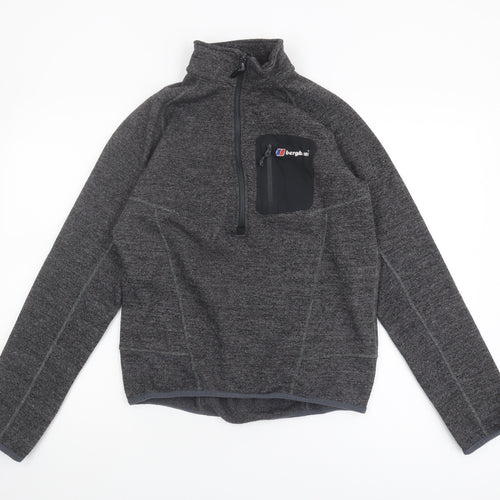Berghaus Unisex Grey Fleece Pullover Sweatshirt S