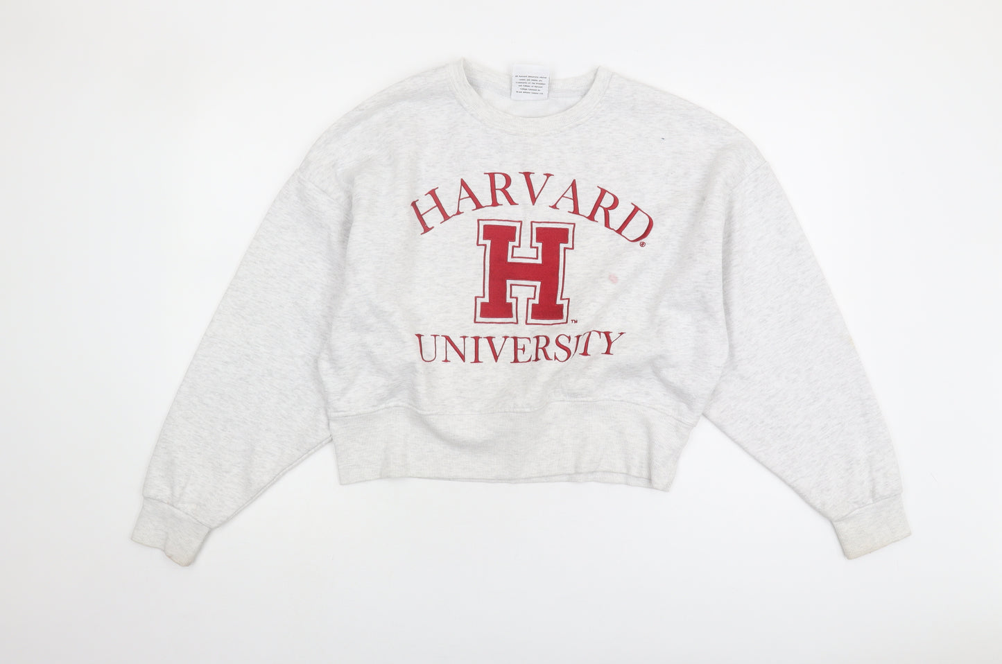 Harvard Women's White XS Pullover Sweatshirt