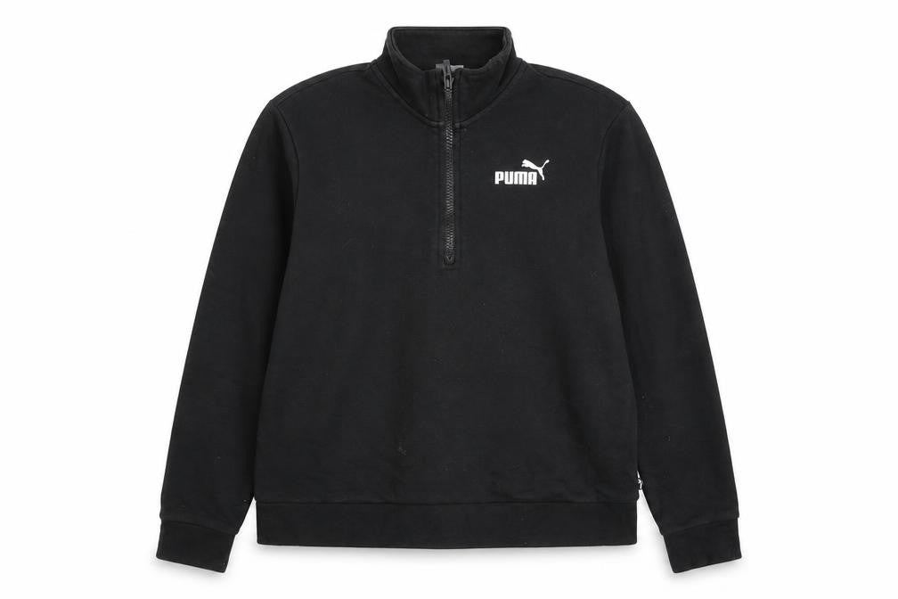 Puma Black Pullover Sweatshirt Unisex M