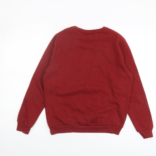 Harry Potter Women's Red Pullover Sweatshirt Size 8