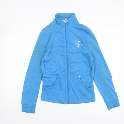 Pineapple Women's Blue Basic Jacket, Size 12, Casual Style