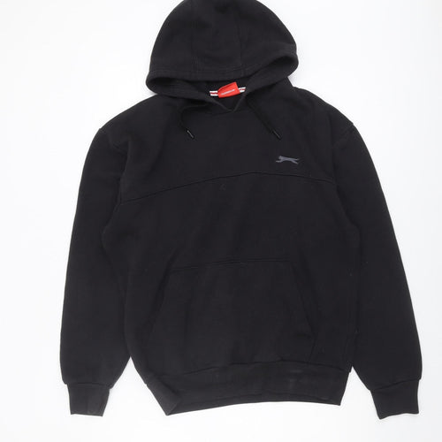 Slazenger Men's Black Pullover Hoodie Size M