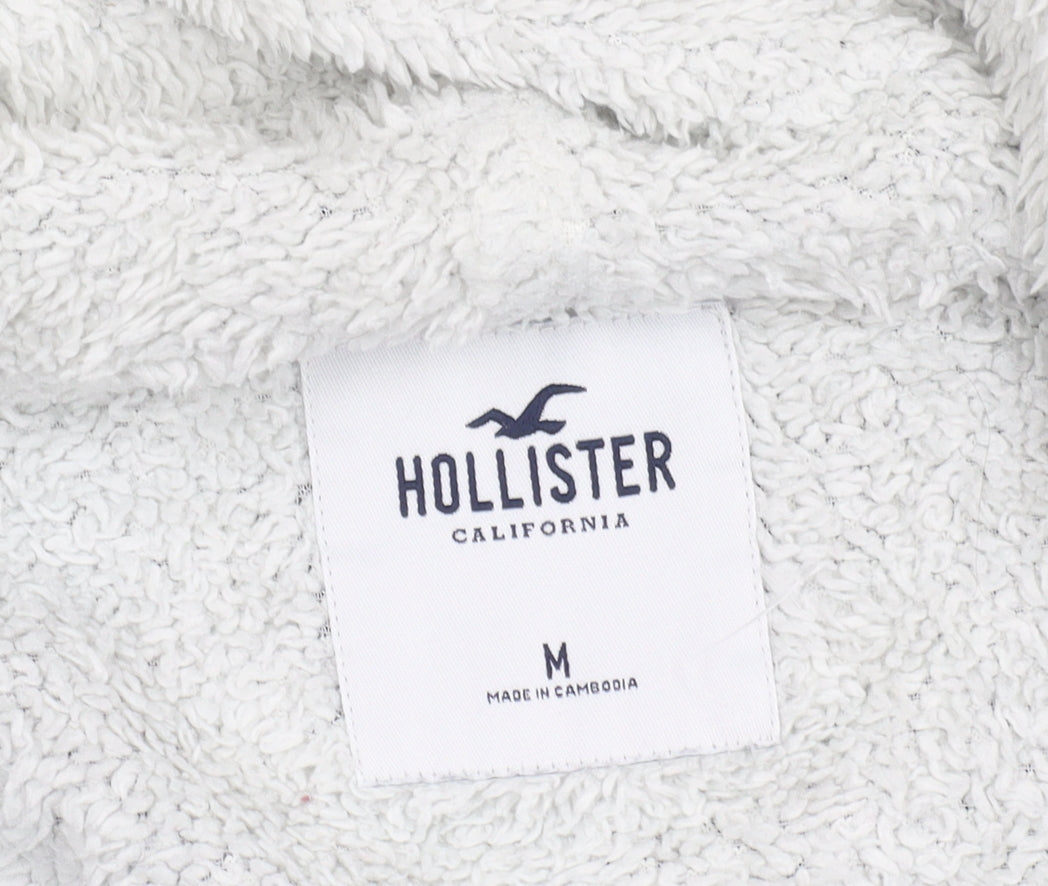 Hollister Unisex Black Medium Full Zip Hoodie