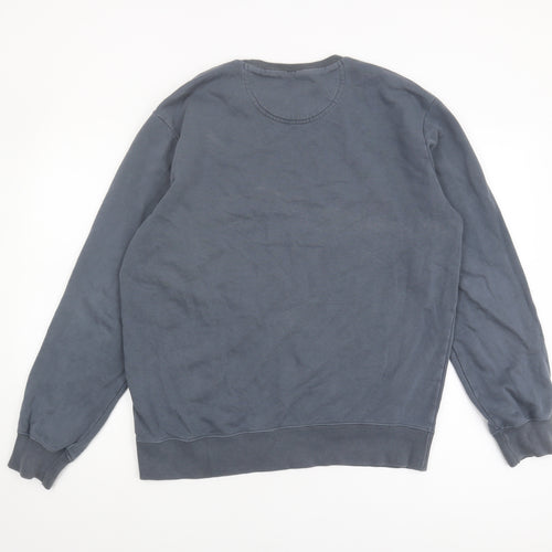 Champion Men's Blue Pullover Sweatshirt - Size L
