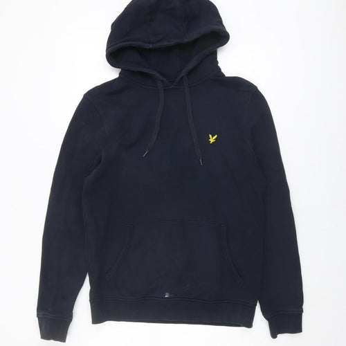 Lyle & Scott Men's Blue Hoodie M Pullover Style