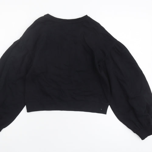 F.R.I.E.N.D.S Girls Black Pullover Sweatshirt, 10-11 Years
