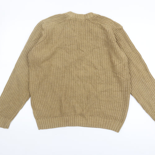 P.G. Field Beige V-Neck Pullover Jumper, Unisex S