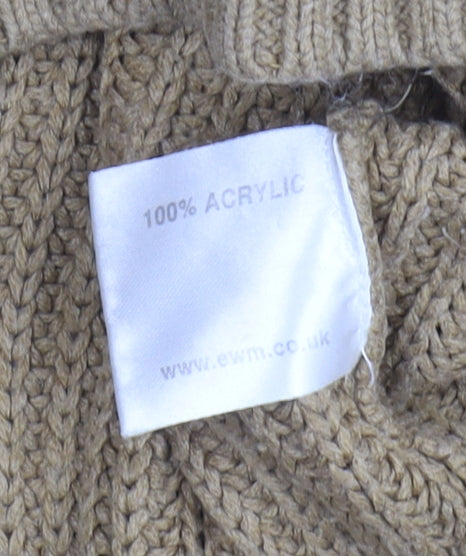 P.G. Field Beige V-Neck Pullover Jumper, Unisex S