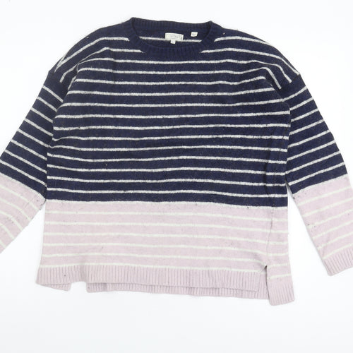 Fat Face Women's Multicoloured Striped Jumper Size 10
