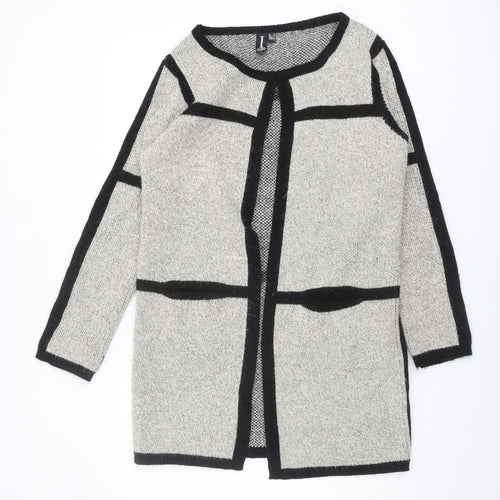 Izabel London Women's Beige Cardigan UK Size 8