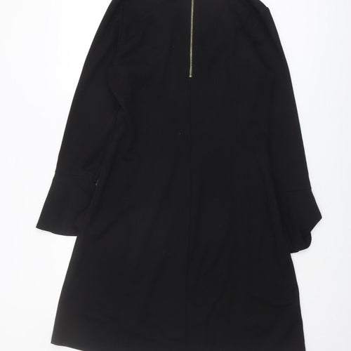 Wallis Women's Black Long Sleeve Dress, Size 10
