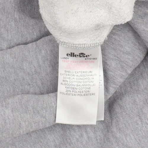 Ellesse Women's Grey Jogger Trousers, Size L, Casual Style