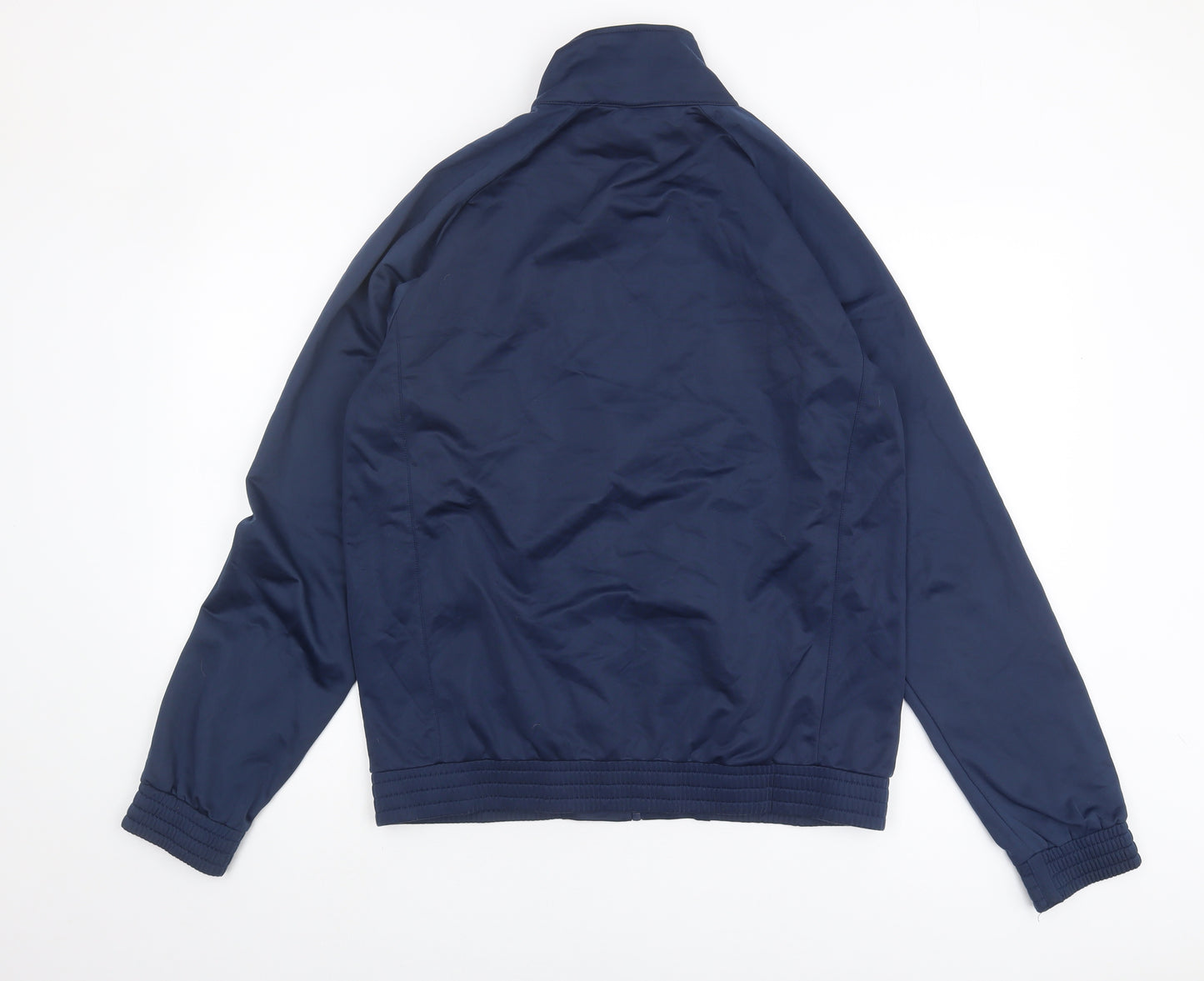 Kappa Men's Blue Basic Jacket M - Casual, Full Zip, Logo