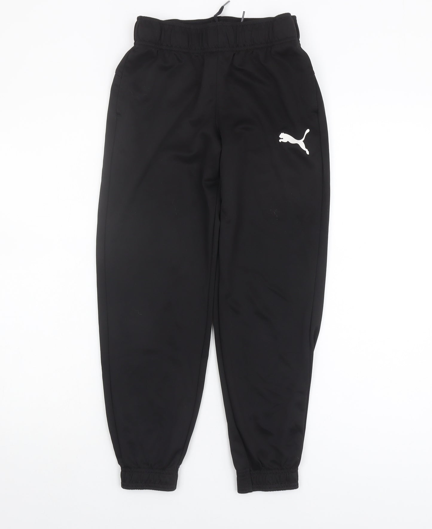 Puma Boys Black Jogger Trousers 11-12 Years