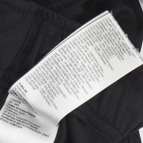 Puma Boys Black Jogger Trousers 11-12 Years