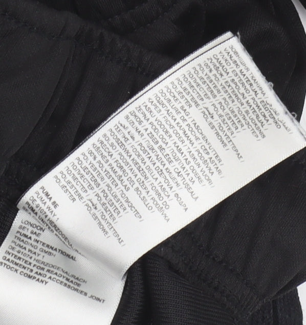 Puma Boys Black Jogger Trousers 11-12 Years